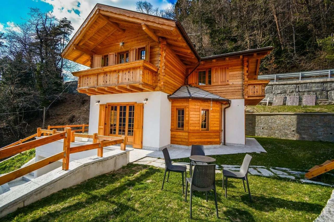 B&B Chalet Il Picchio Варцо Экстерьер фото