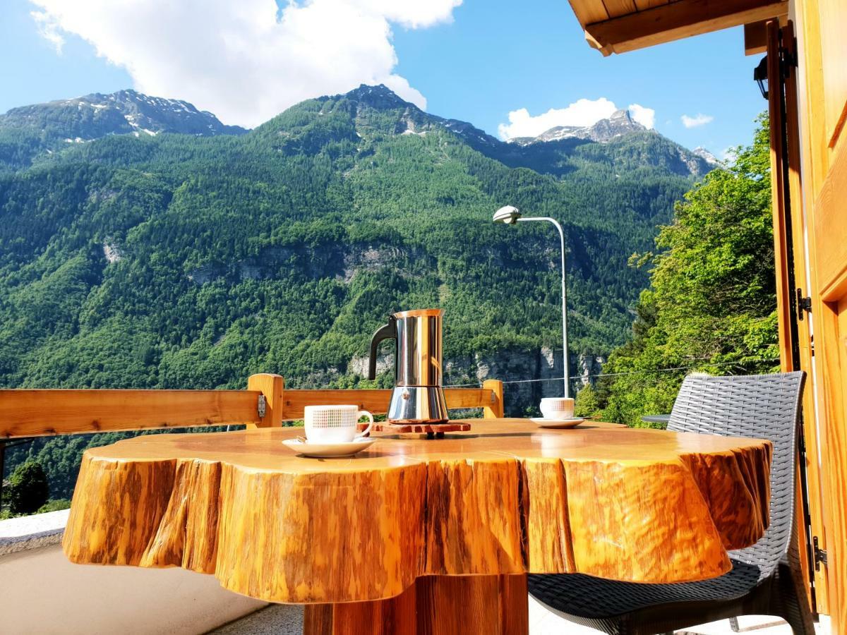 B&B Chalet Il Picchio Варцо Экстерьер фото
